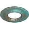 Ekena Millwork Lisbon Ceiling Medallion (Fits Canopies up to 7"), 15 3/8"OD x 7"ID x 1"P, Copper Green Patina CM15LICGS - alternate 2